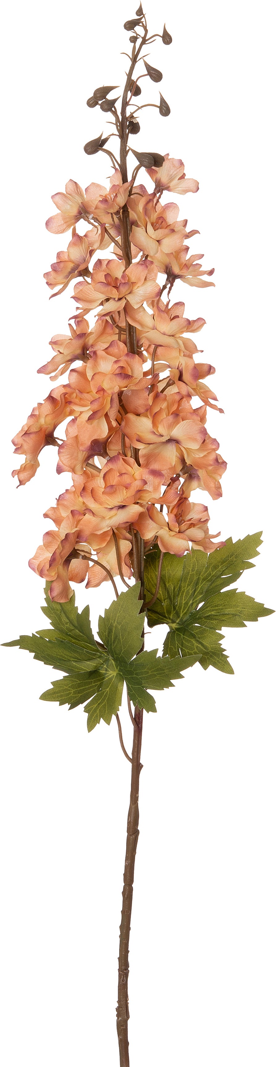 Intratuin kunstbloem Delphinium oranje 93 cm