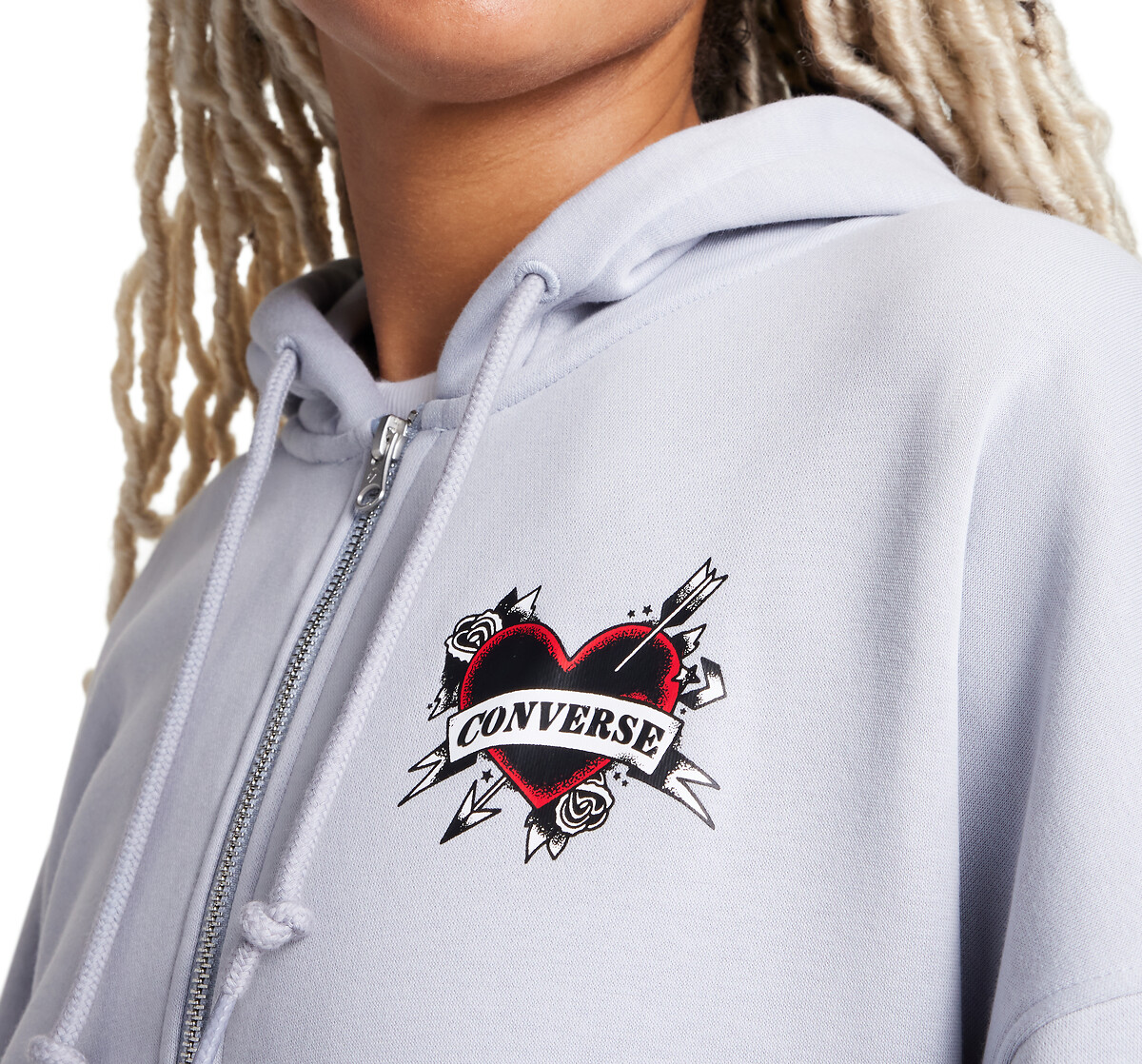 CONVERSE<br>Moletom com Capuz Estampado para Skate