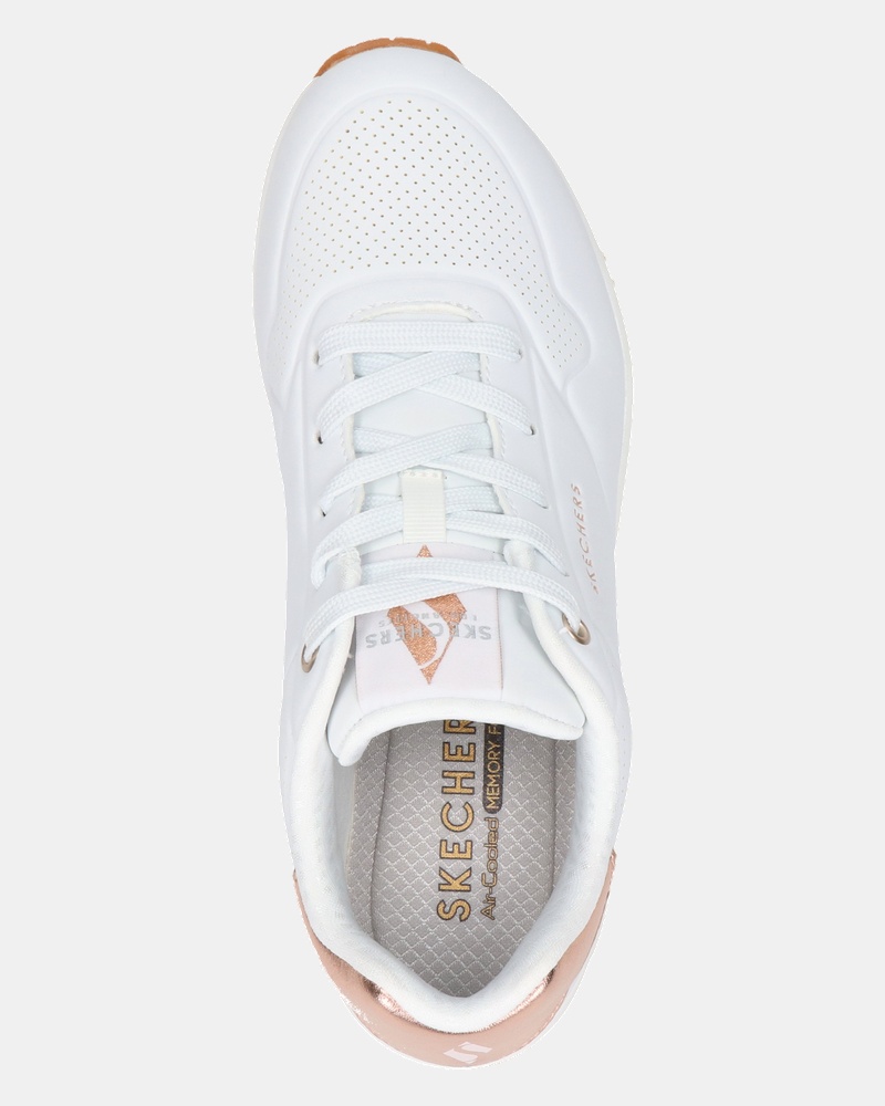 Skechers Uno Lage sneakers  - wit