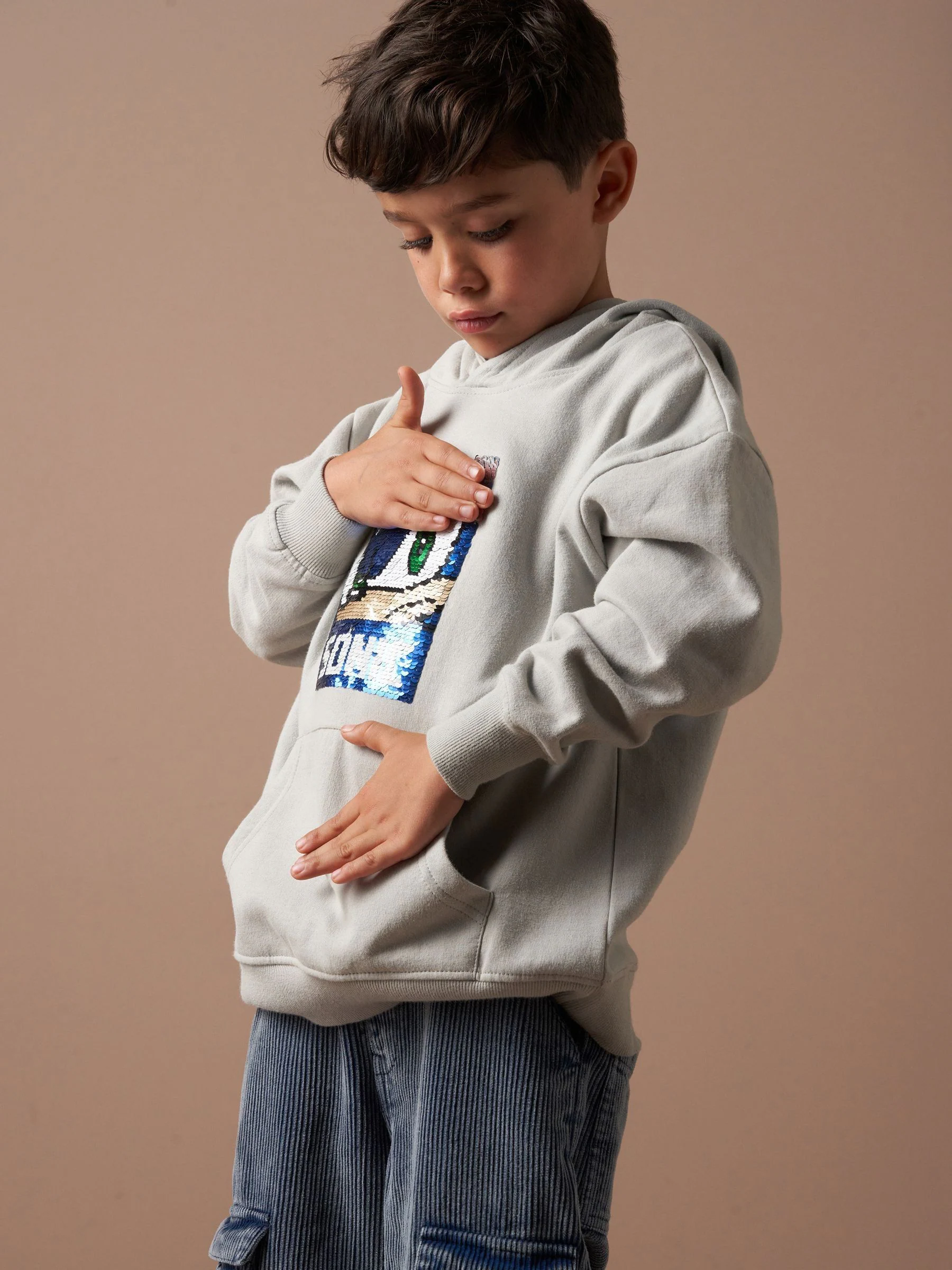 Angel & Rocket Sonic pailletten 100% katoenen hoodie