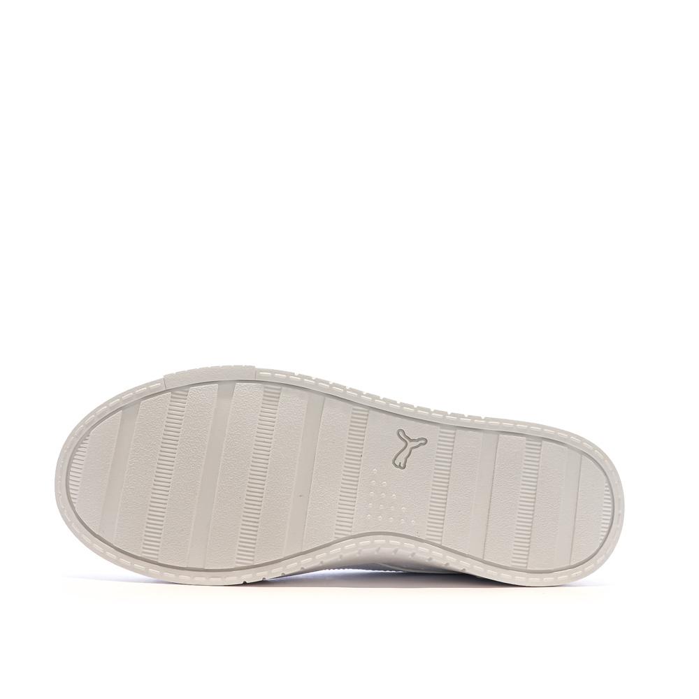 Puma Baskets Blanches/Roses Fille Puma Jada