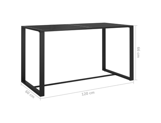 LES TENDANCES - Salon extérieur Salon de jardin-gris-5 places-70x70x64.5-251008