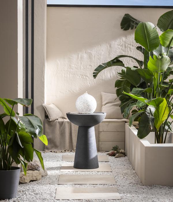 Dehner Polyethylen-Gartenbrunnen Aurora,