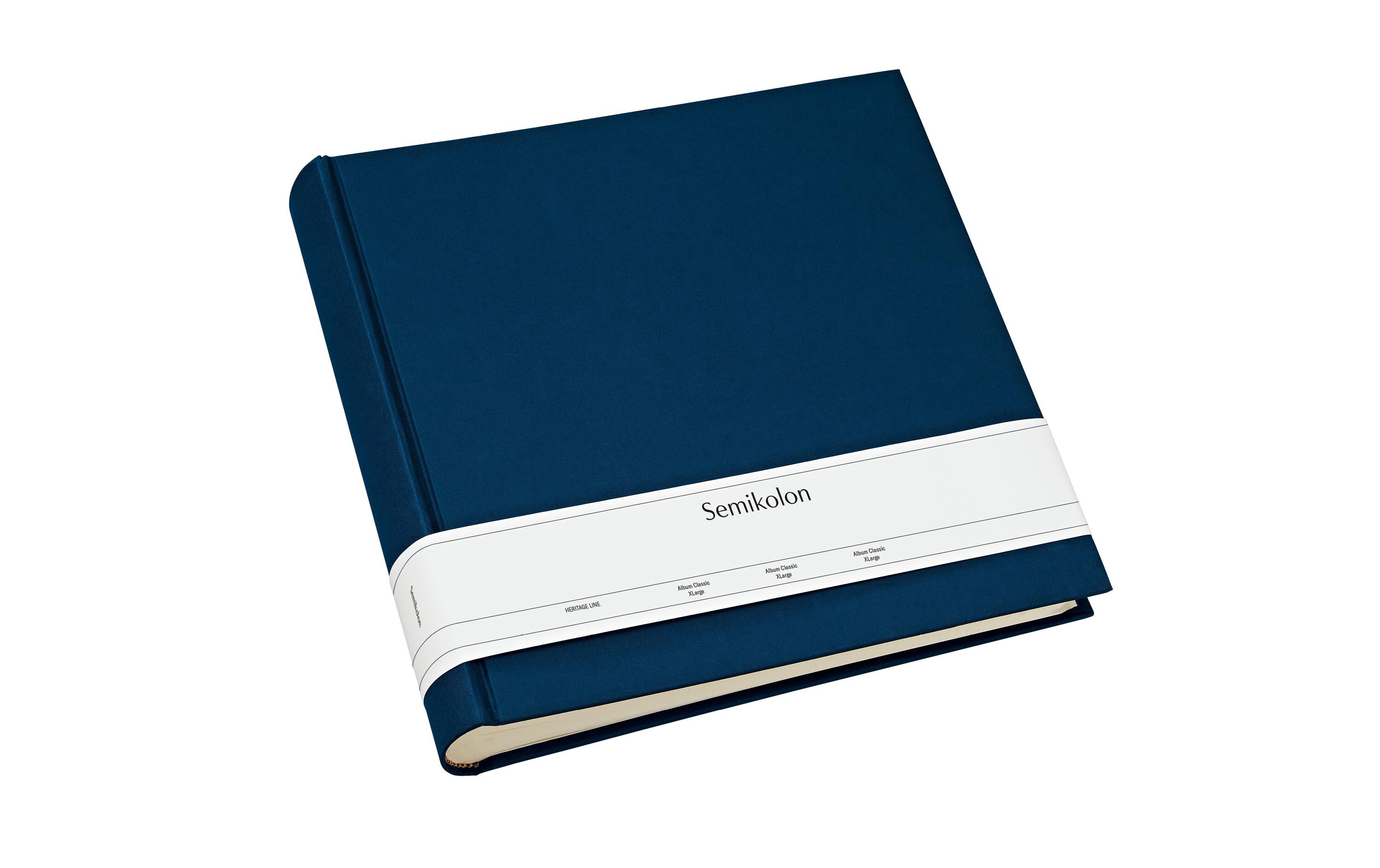Fotoalbum Xlarge 32 cm x 31 cm Marineblau<br>Album für Ihre schönsten Fotos und Erinnerungen