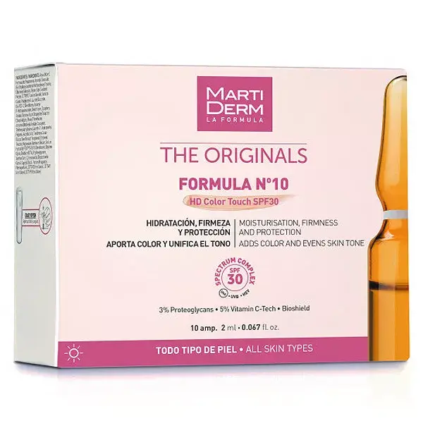 MartiDerm The Originals Formula No. 10 Tratamento Anti-Rugas 10 ampolas
