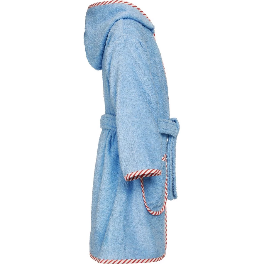 Playshoes Frotte-Bademantel Bagger blau