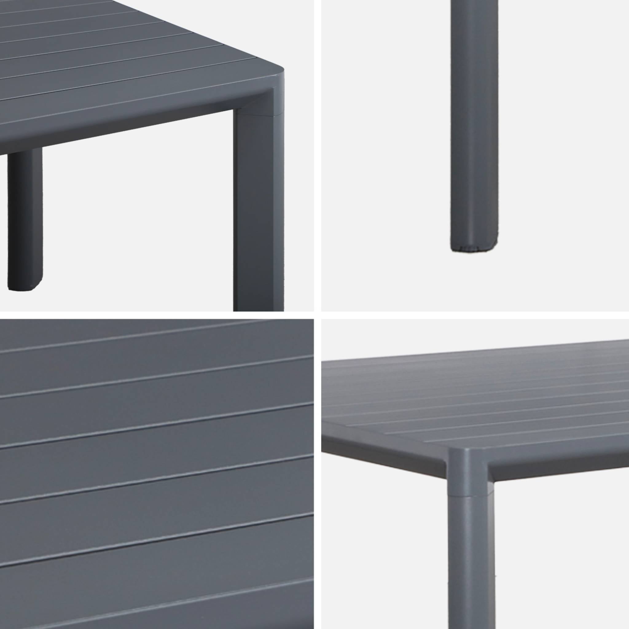 sweeek - Tuintafel van aluminium, 8 plaatsen