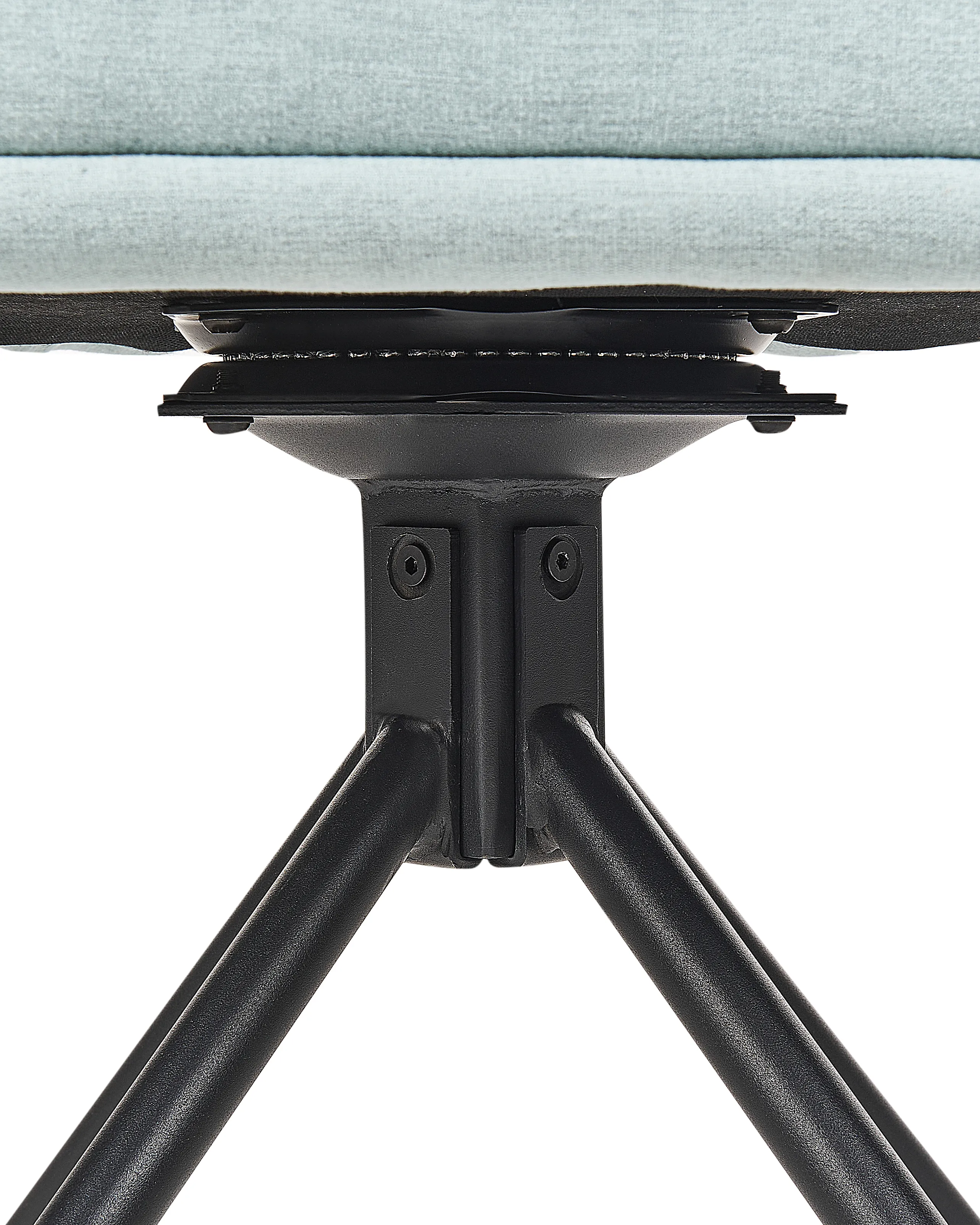Set van 2 eetkamerstoelen draaibaar MIRA Lichtblauw