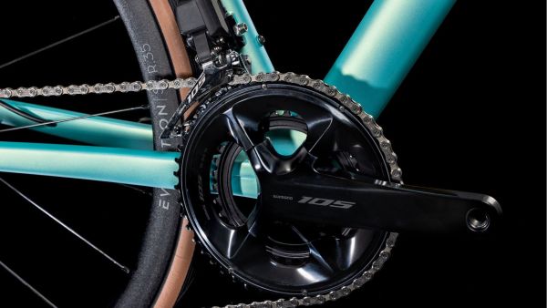 Cube Attain C:62 SLX Lagoon - Racercykel - 2025