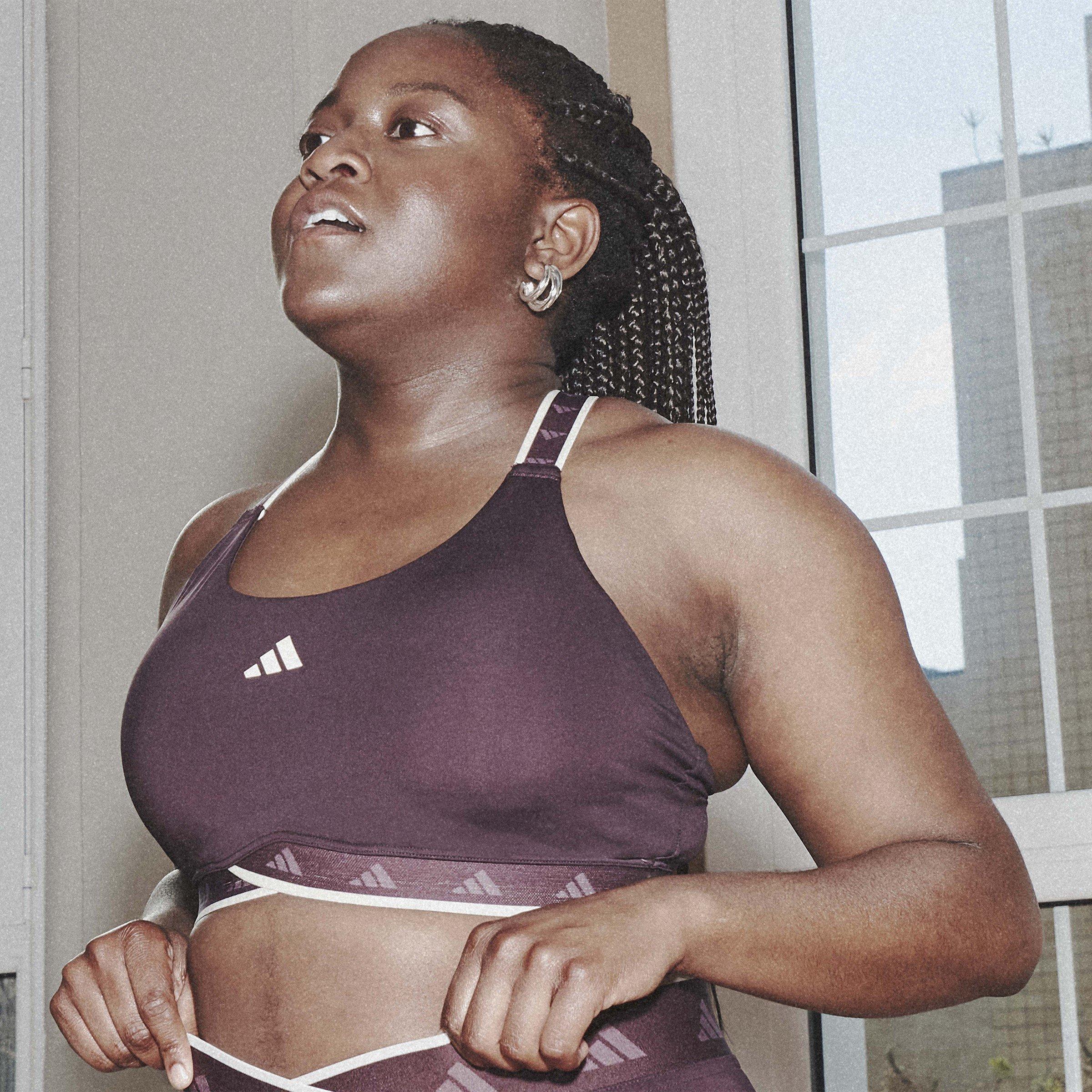 adidas Powerimpact Training Medium Support Techfit Sports Bra Womens