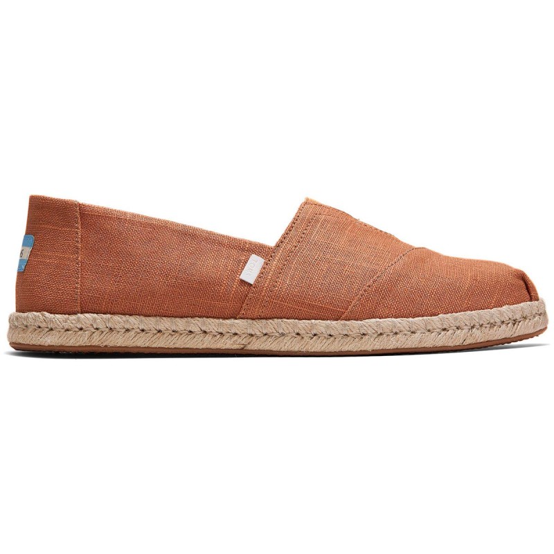 Espadrilles Marron en Lin Toms - The Corner Shop