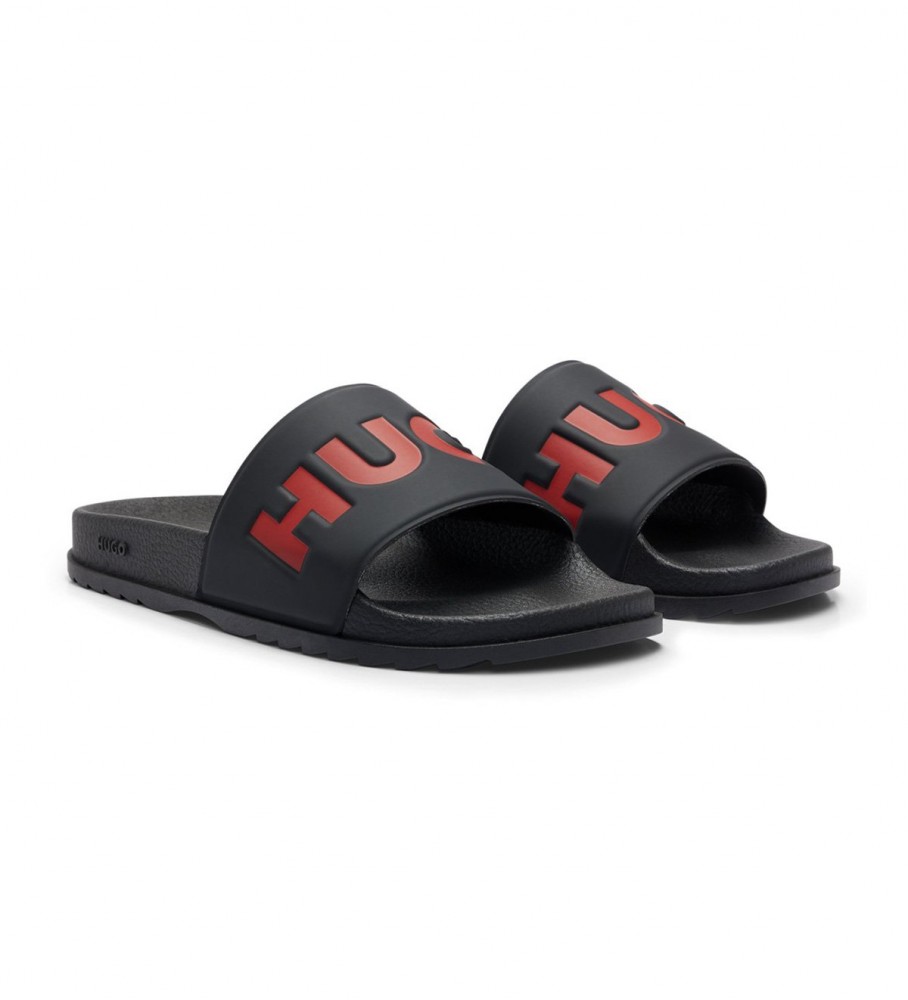 Chinelo HUGO Match It, preto