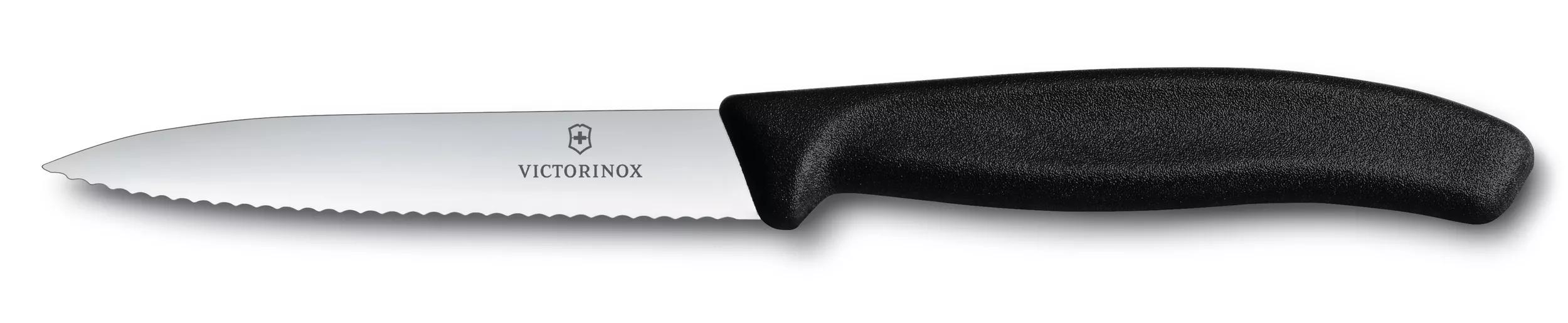 Swiss Classic Gemüsemesser-schwarz