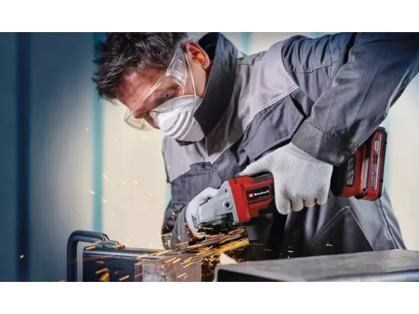 Einhell TP-AG 18/125 CE Q Li - Solo, 10500 rpm, 12,5 cm, Batteri, 1,7 kg, Børsteløs motor - SOLO