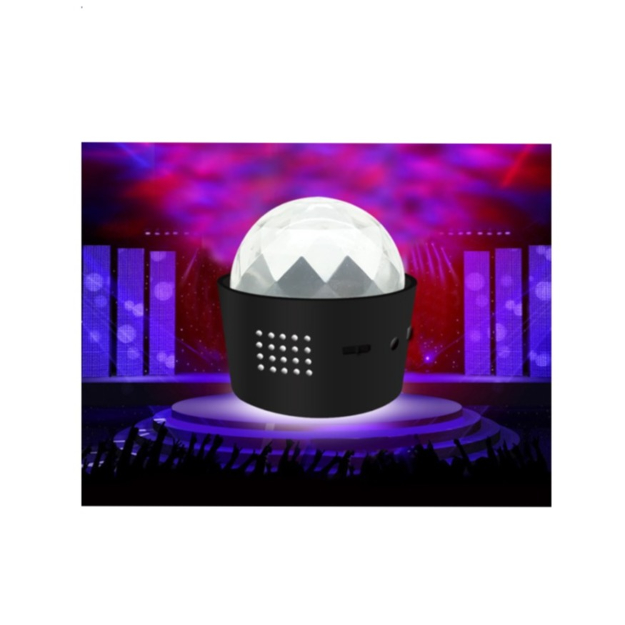 (Ø5cm) Soundgesteuerte Mini LED Discokugel Multicolor Partylicht (RGB Farben)