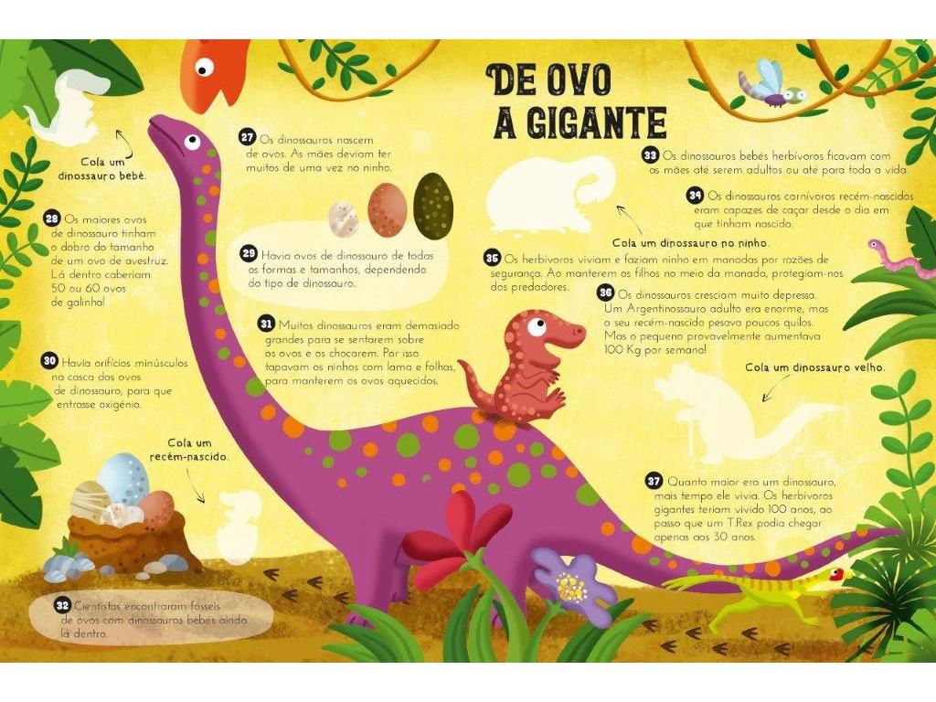 300 FACTOS COLA APRENDE - ANIMAIS/DINOSSAUROS/ANIMAIS