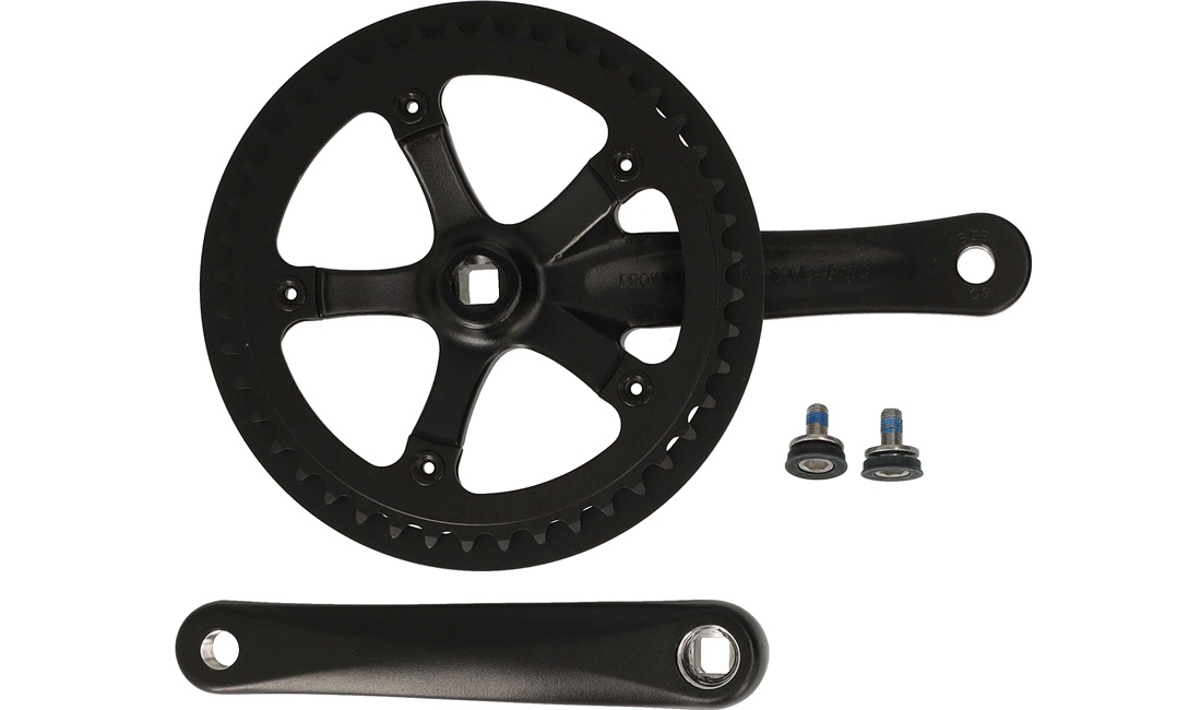 Garniture Prowheel 44T 170mm sort