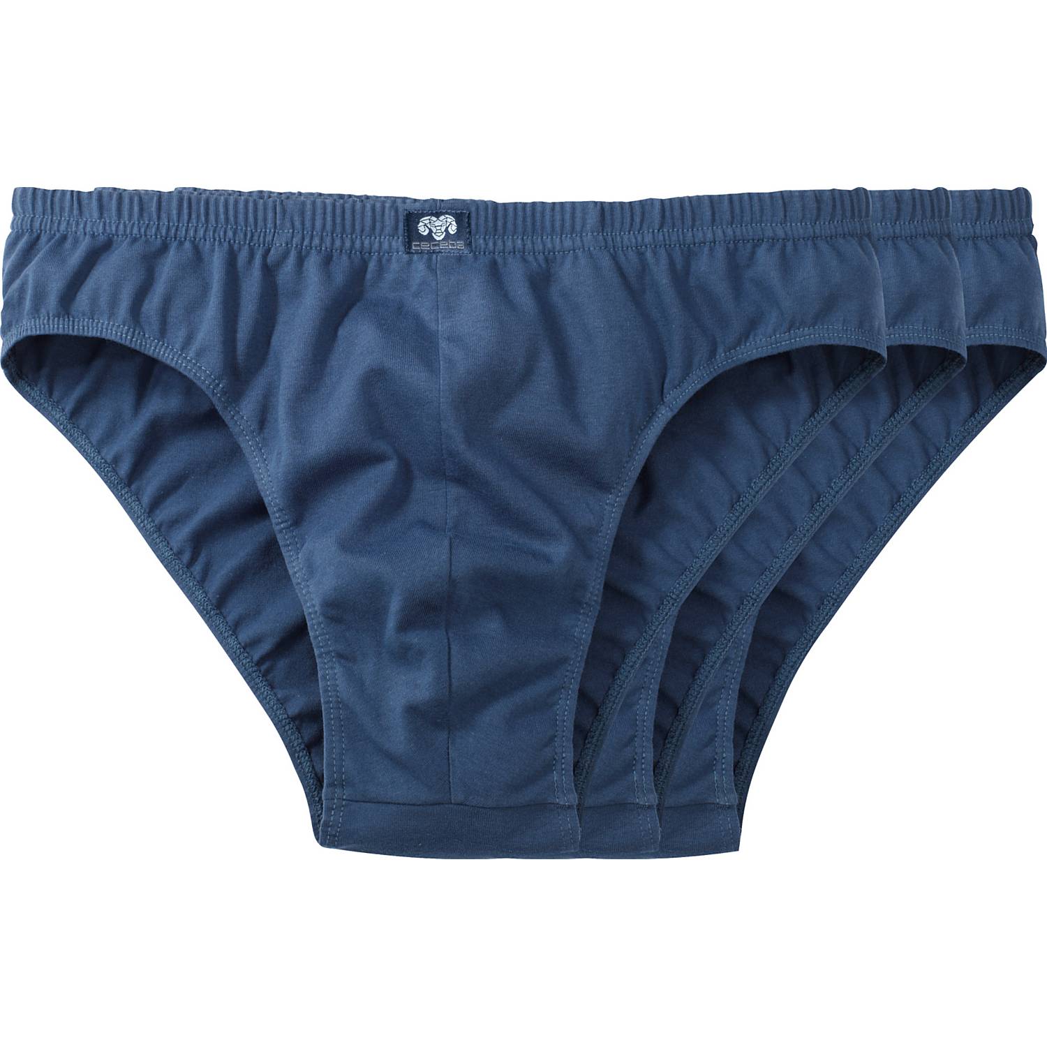 Ceceba Bio Single-Jersey Herren-Slip im 3er-Pack