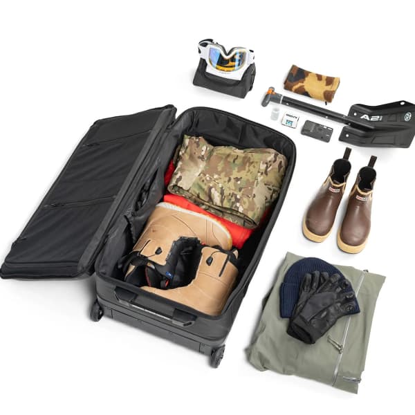 Bagagerie de voyage HERSCHEL ALL SEASON HYBRID ROLLER BAG L PINENEEDLE EQ CAMO