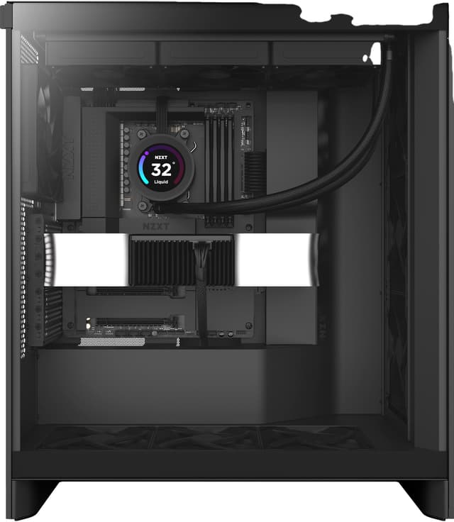NZXT H7 Flow 2024 PC-kabinet (sort)