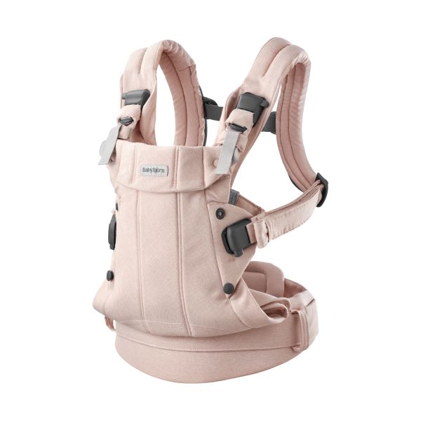 BabyBjörn Harmony Draagzak – Geweven – Mélange Lichtgrijs