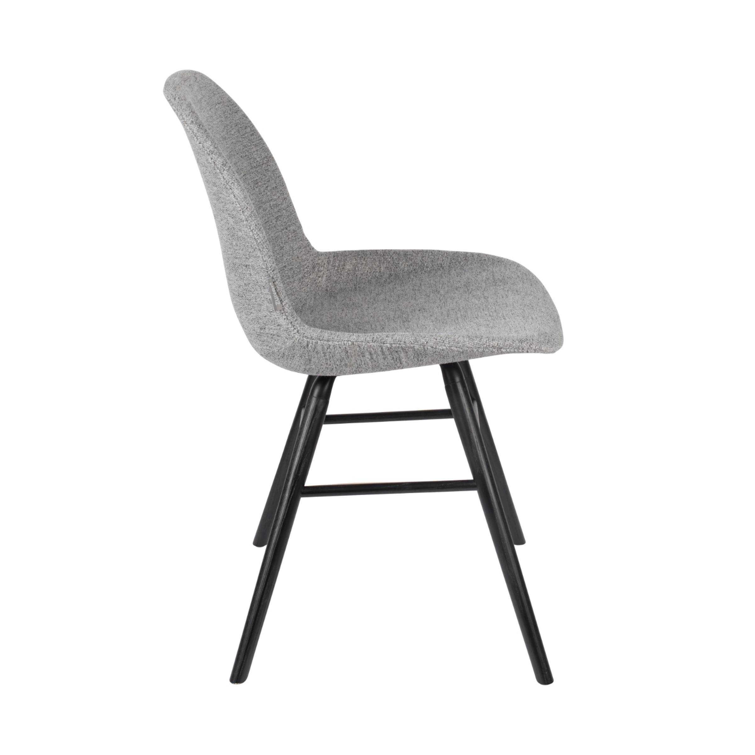 silber-grau, B 55 x H 81,5 x T 49 cm