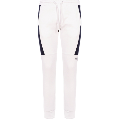 Jack & Jones - 12219927 JPST WILL JJDAN BLOCKING SWEATPANT VG WHITE Blanco