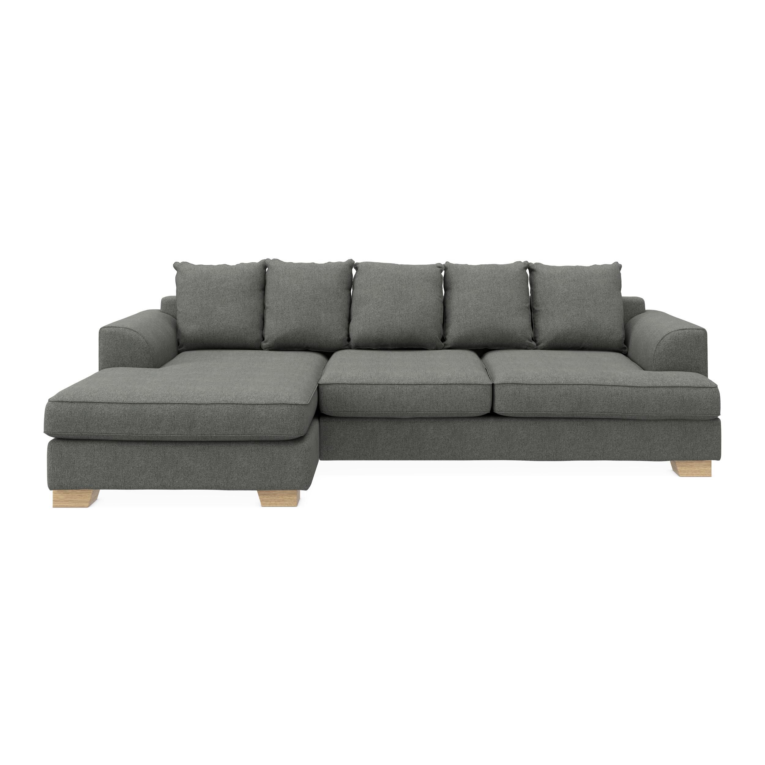 Kingston venstrevendt sofa med chaiselong