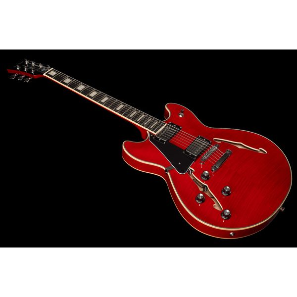 Harley Benton HB-35Plus LH Cherry w/Bag