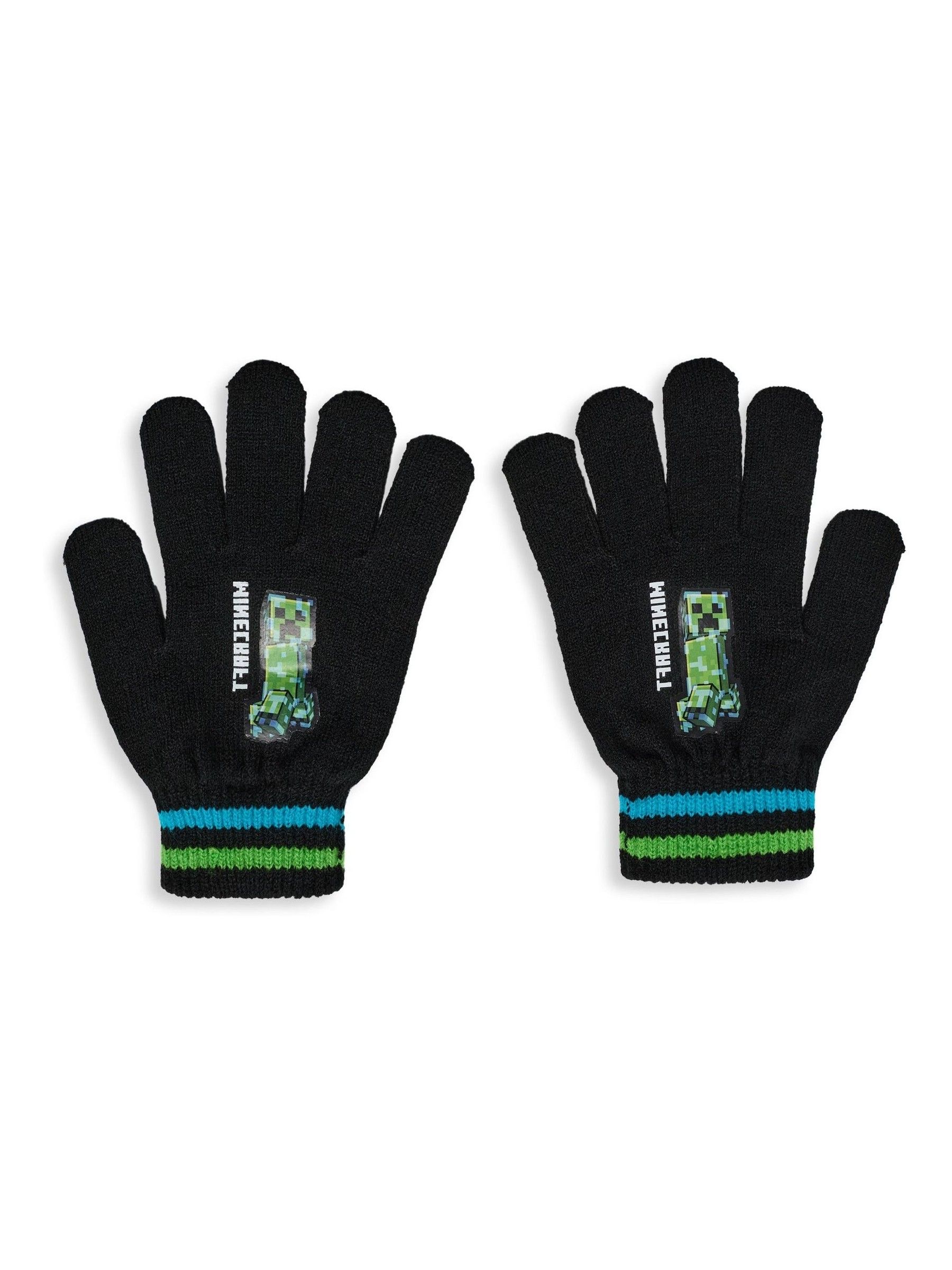 Vanilla Underground Minecraft Hat & Gloves Set