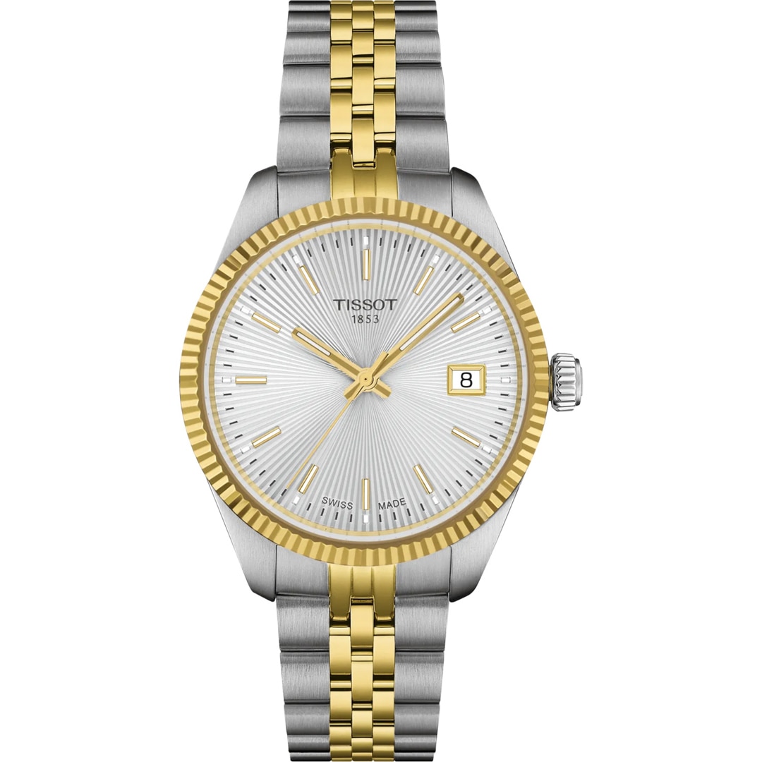 Tissot Ballade 34mm Bicolor / Silbrig