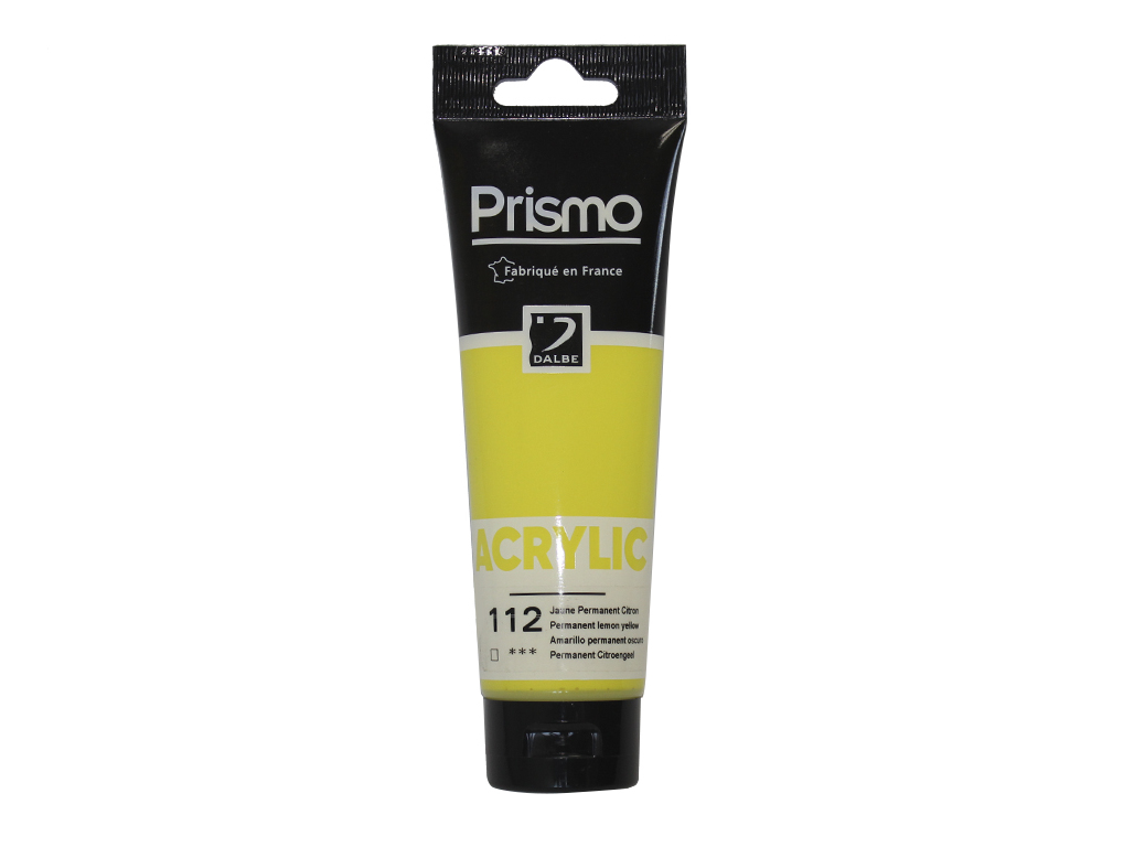 TINTA ACRILICA PRISMO AMARELO LIMÃO PERMANENTE 120ML