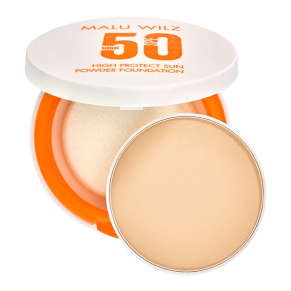 Malu Wilz Refill High Protect Sun Powder Foundation SPF50 Nr. 90 light sand 9,5g