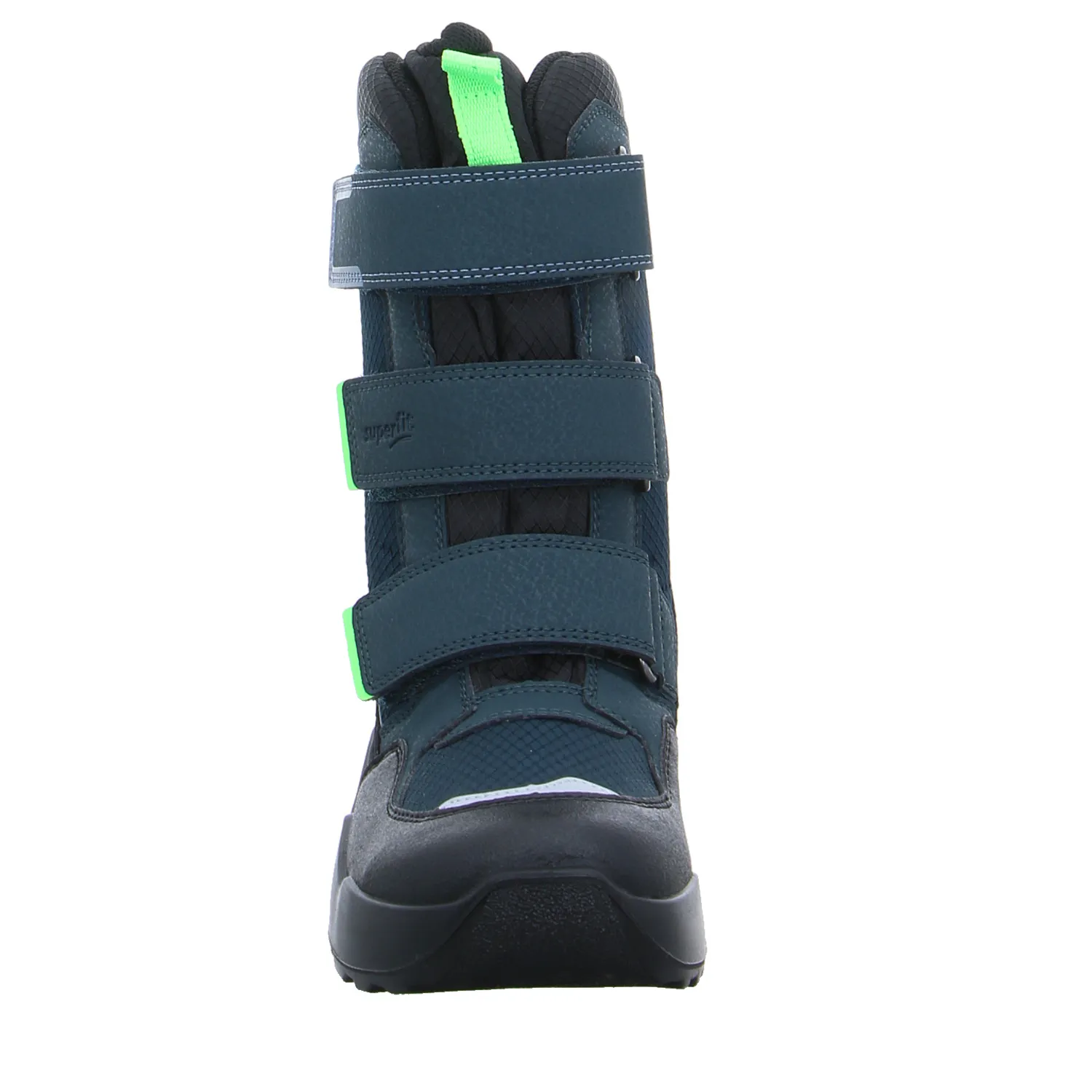 SUPERFIT Jungen- Snowboot Membran Petrol Textil  Winterstiefel