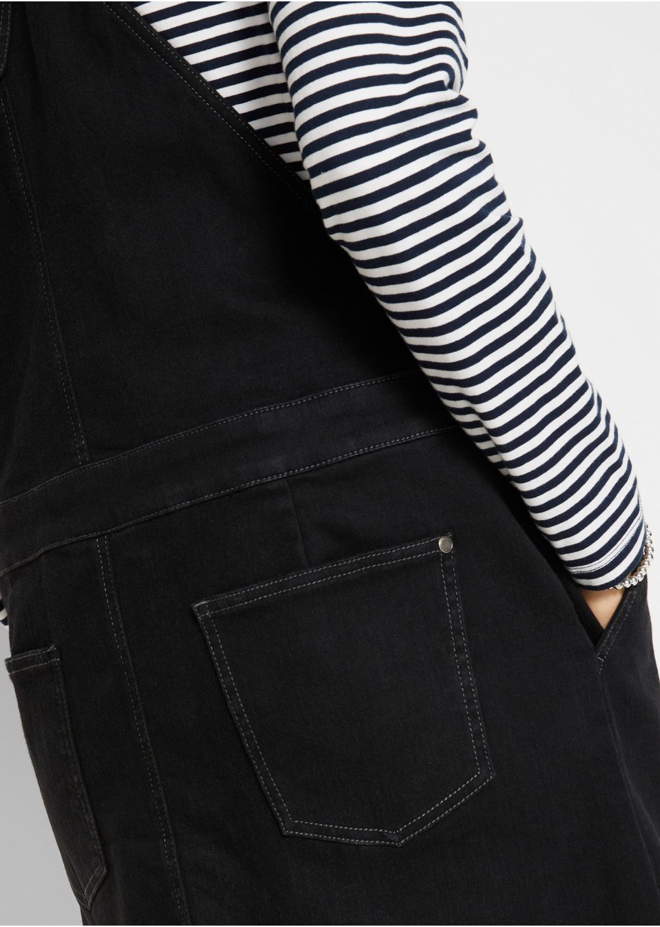 Robe en jean style salopette, super-soft