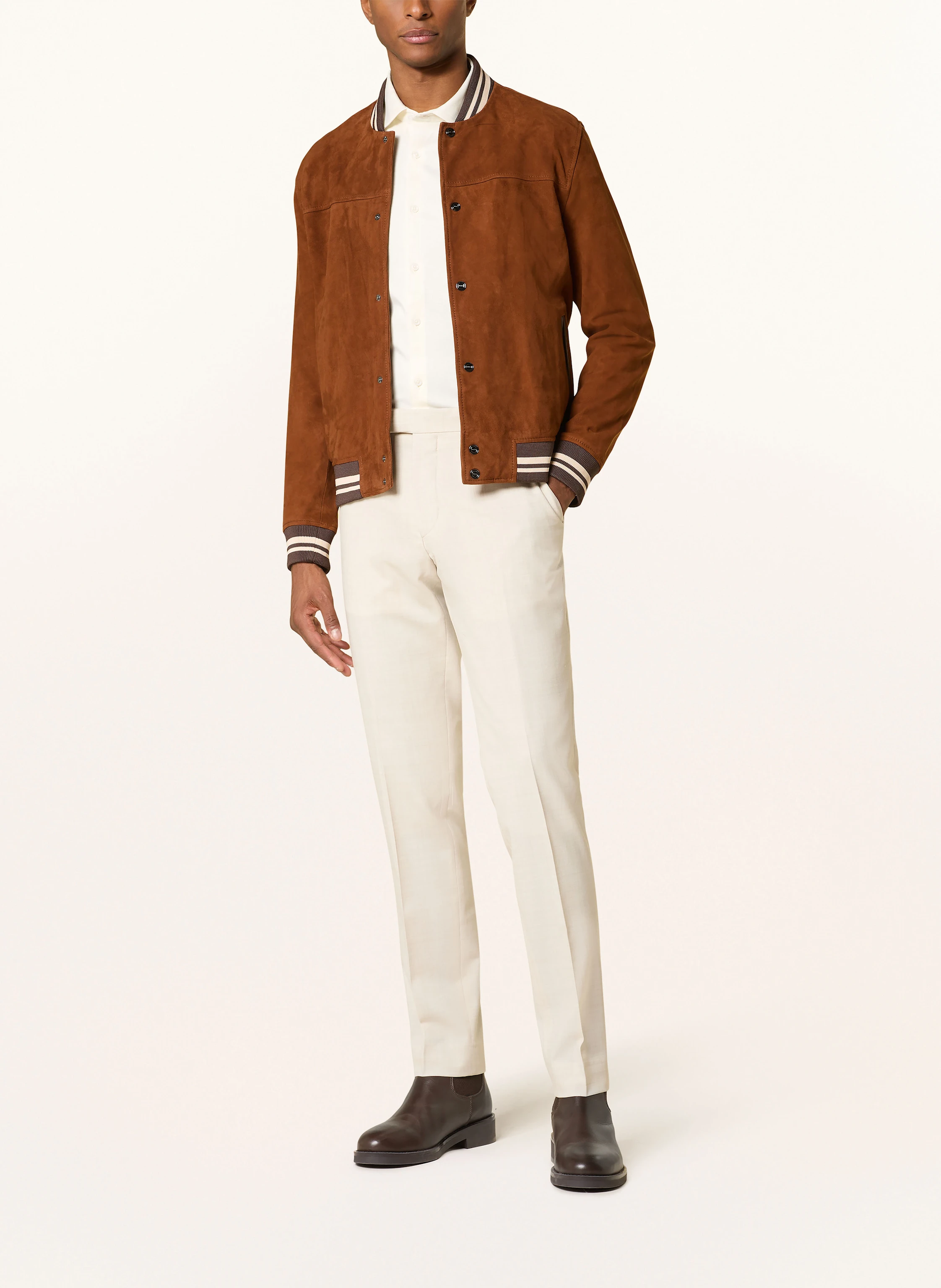 REISS Lederjacke