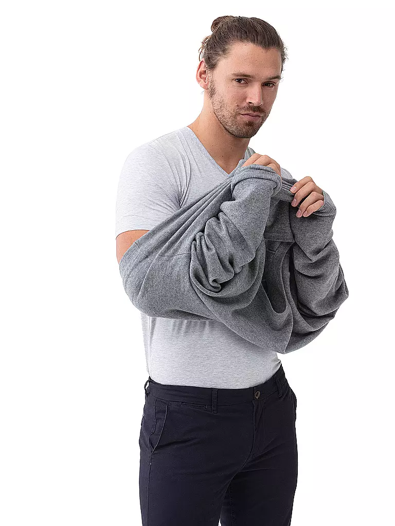 MEY Hybrid T-Shirt grau