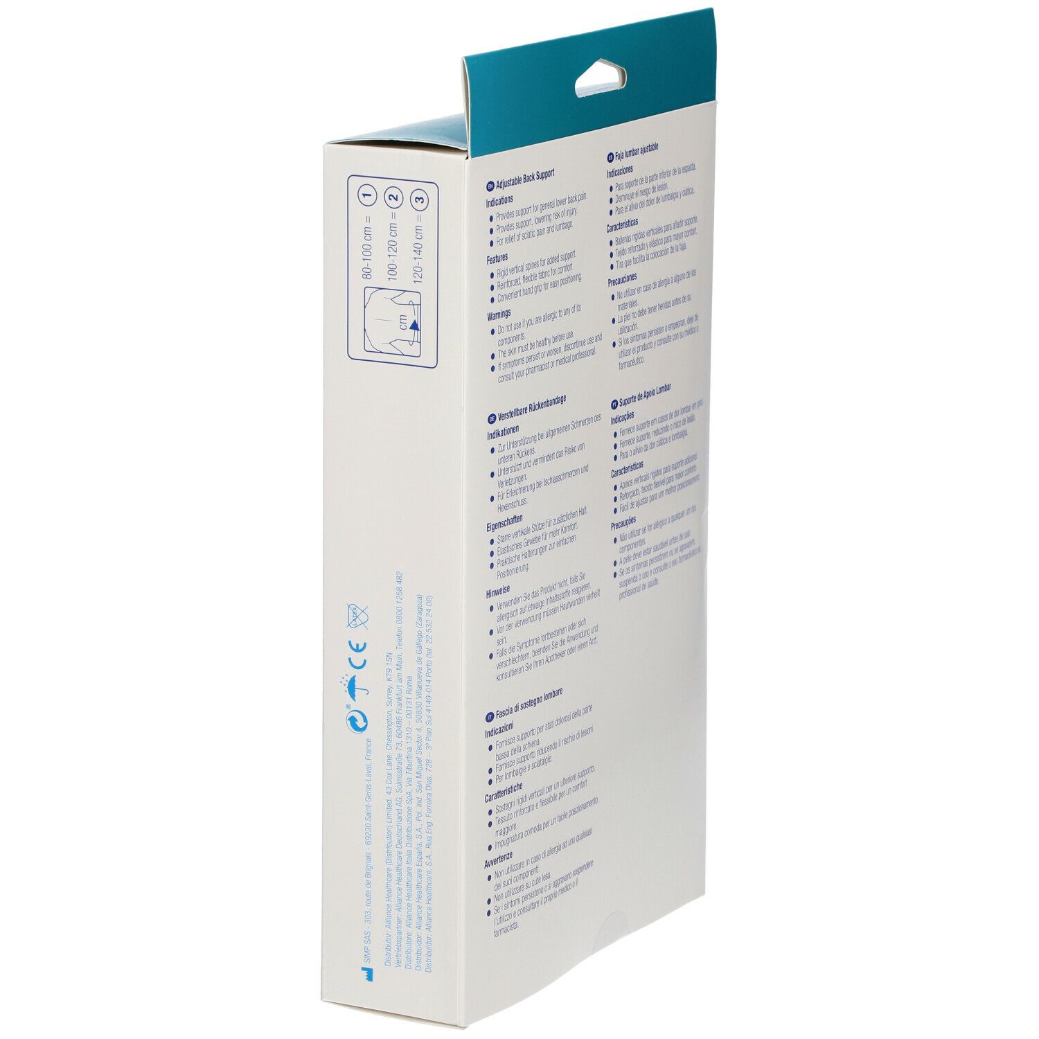 alvita® Rückenbandage Gr. 3