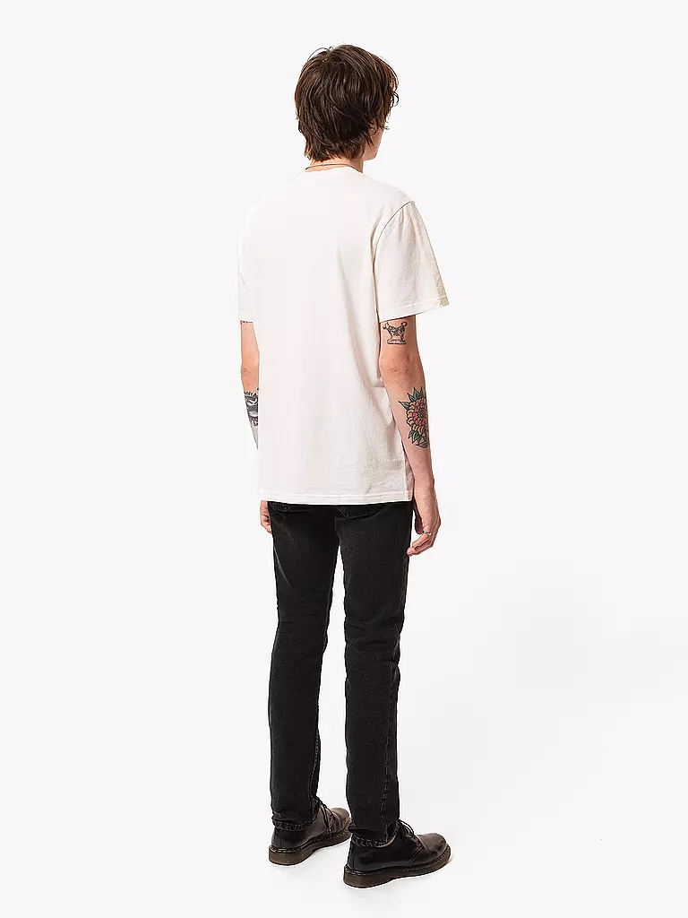 NUDIE JEANS T-Shirt ROY weiss