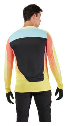 Maillot Manches Longues Fox Flexair Elevated Jaune Homme