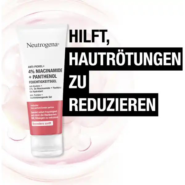 Anti-Pickel+ Feuchtigkeitsgel 4% Niacinamide + Panthenol