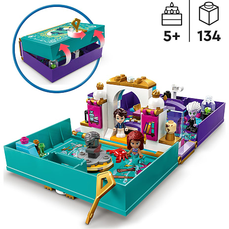LEGO Disney Den lille havfrue bog 43213