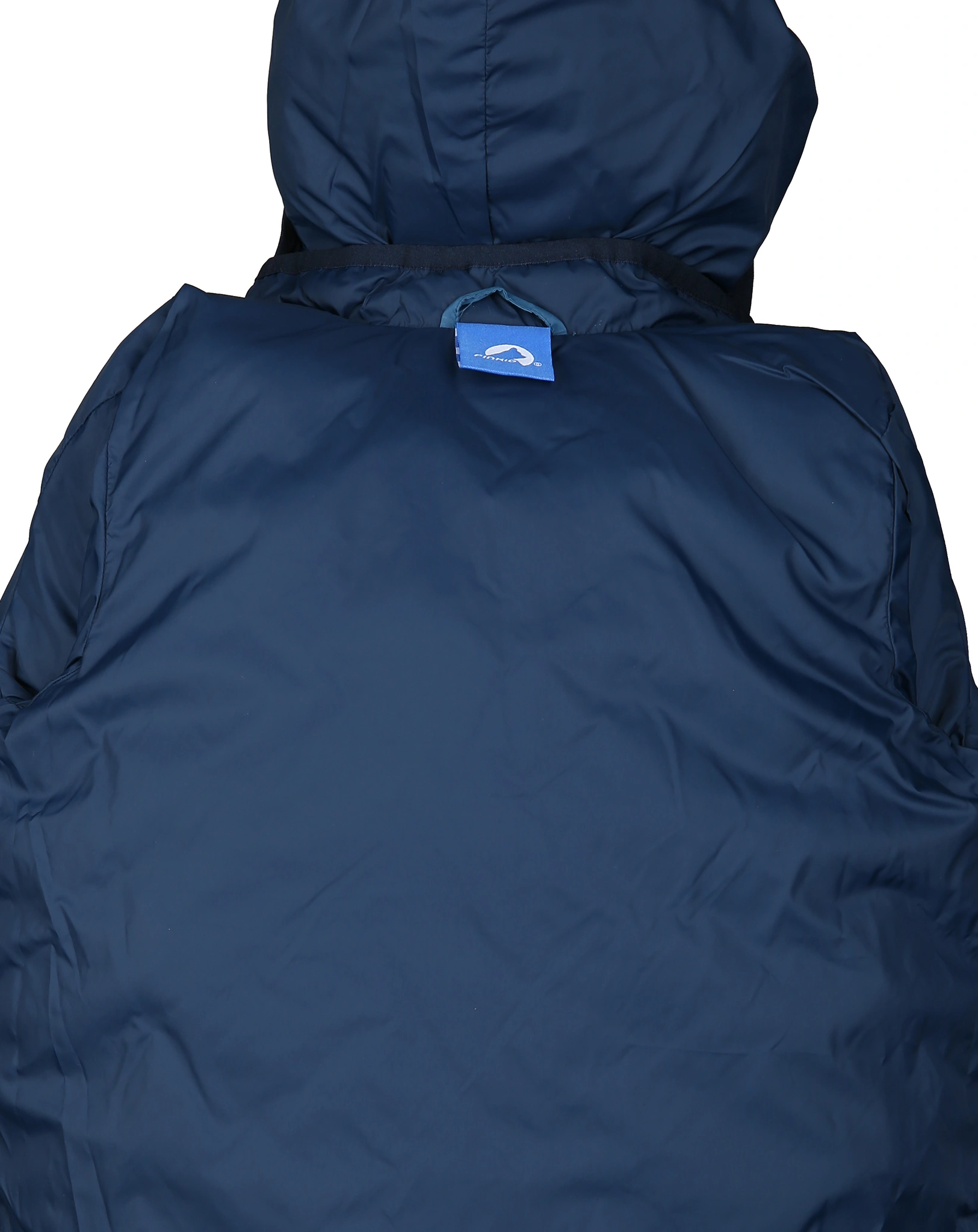 Steppjacke VANUKAS AIR mit Zipfelkapuze in real teal/navy