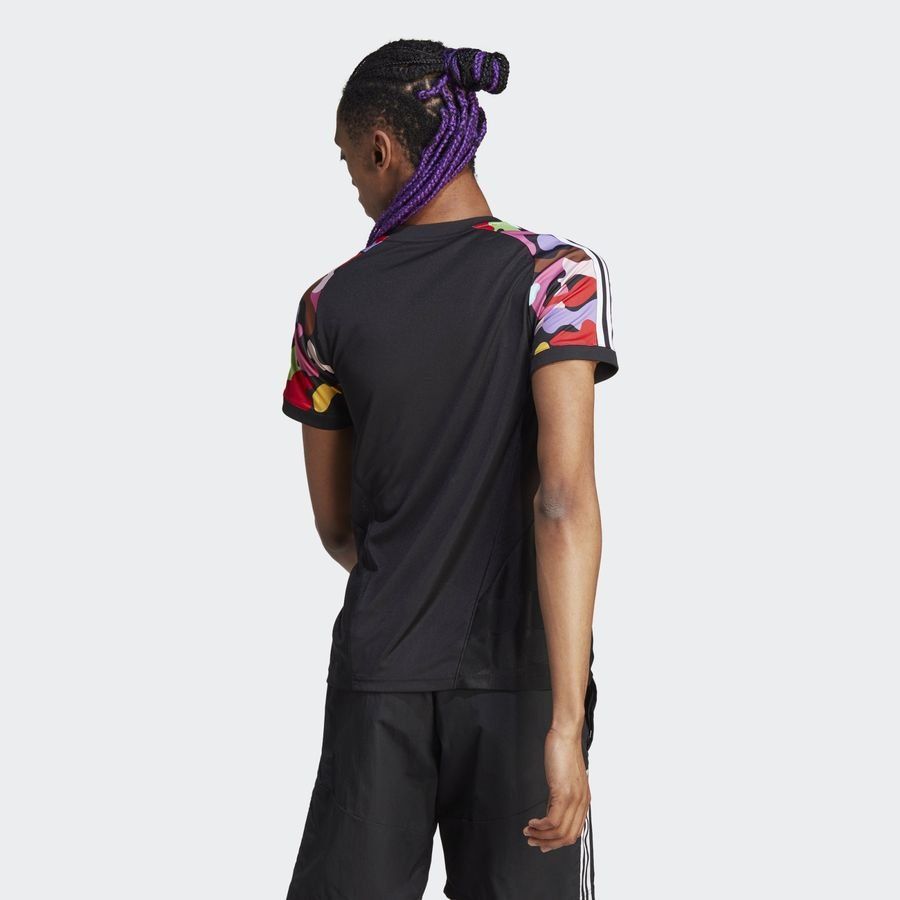 adidas T-shirt d'Entraînement Tiro Pride - Noir/Multicolor Femme