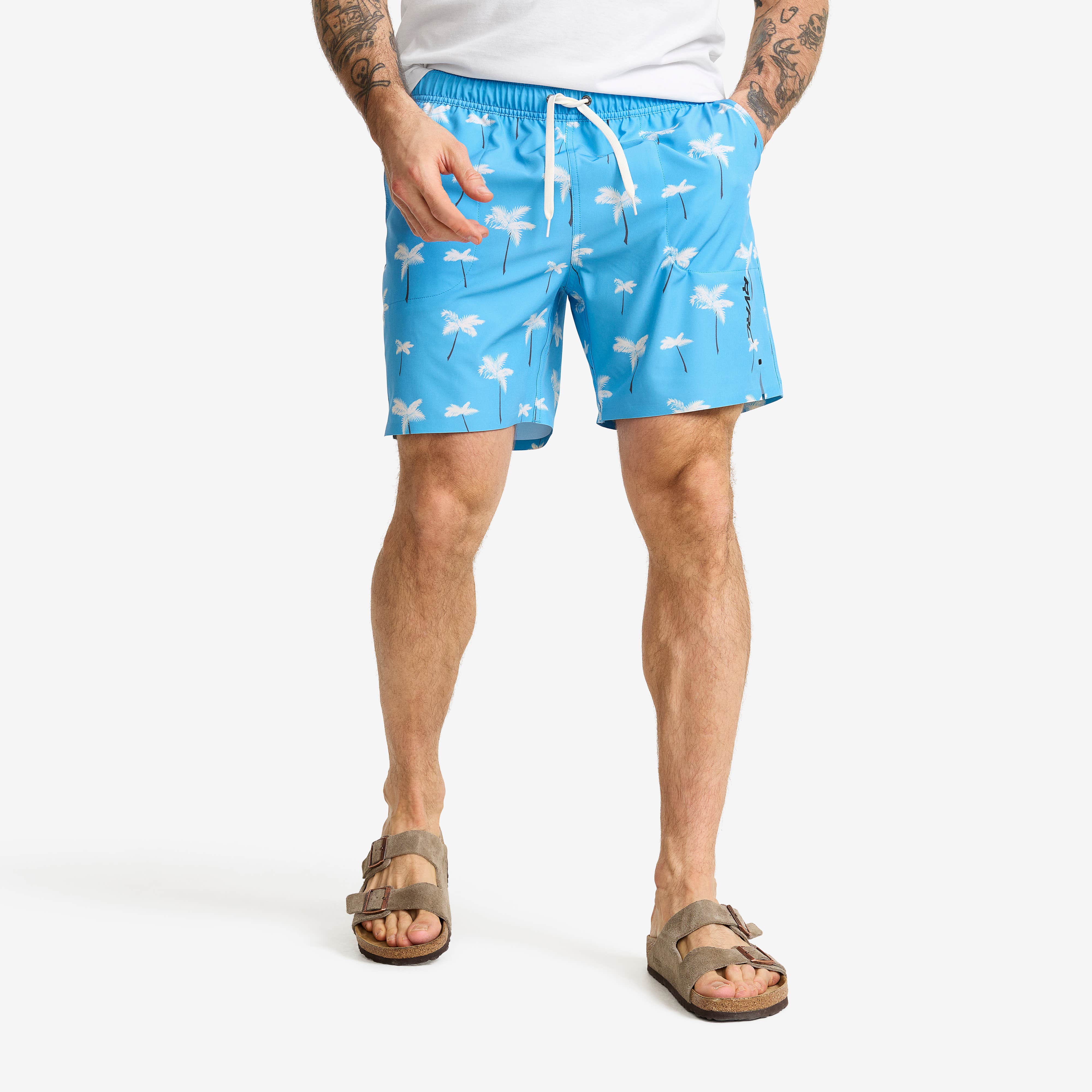 Summer Swim Shorts Herre Azure Blue/Tofu