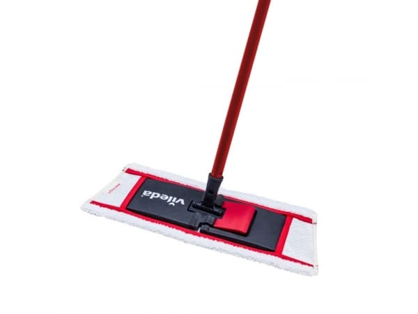 Vileda 4023103000032, Laminat, Fliser, Tre, Våt, Plast, Rød, Hvit, 1 stykker, 430 mm