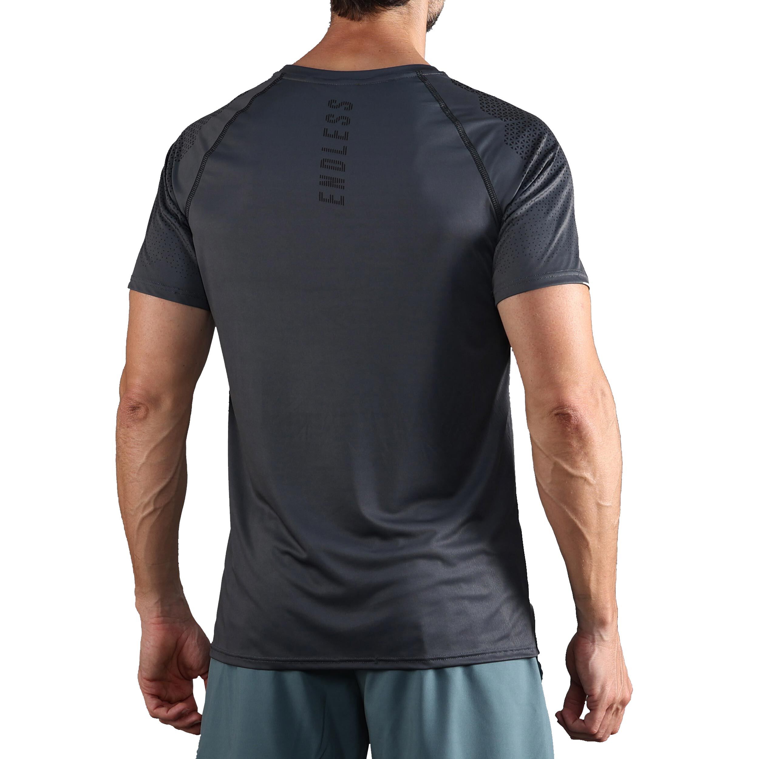 Endless Feisty Hexagon T-shirt Hommes - Gris
