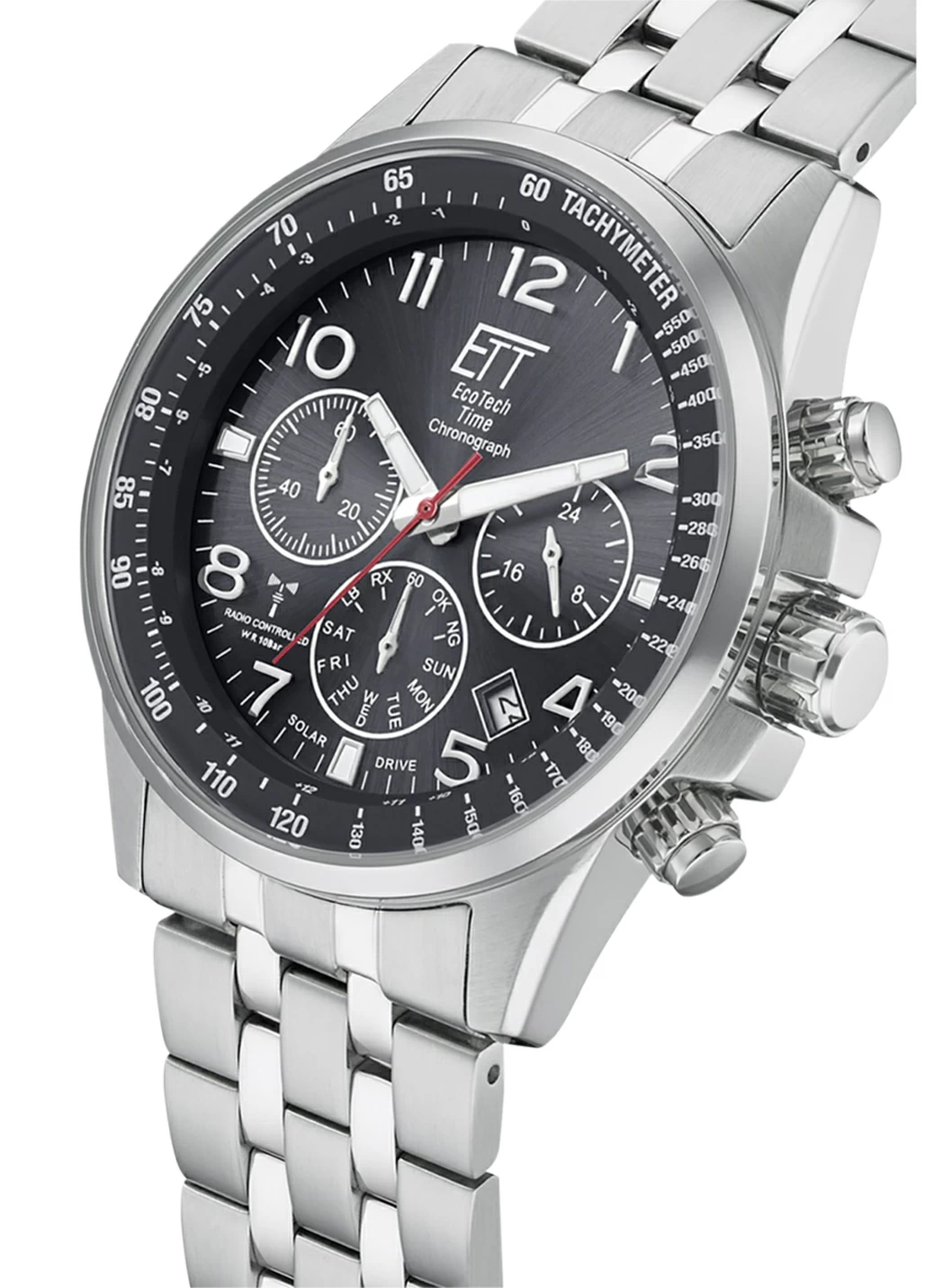 Sportlicher Chronograph mit Wechselband