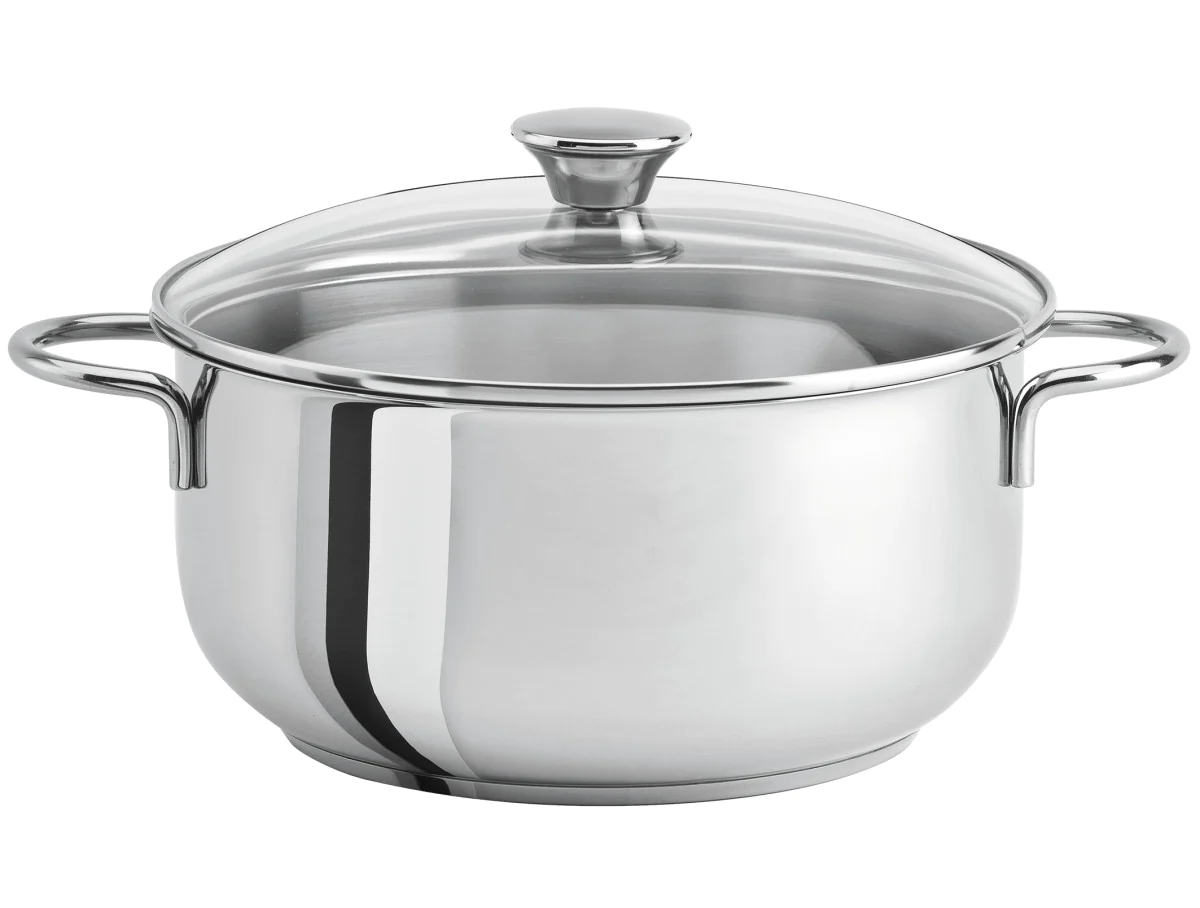 Faitout inox Master fixe 18cm Cristel