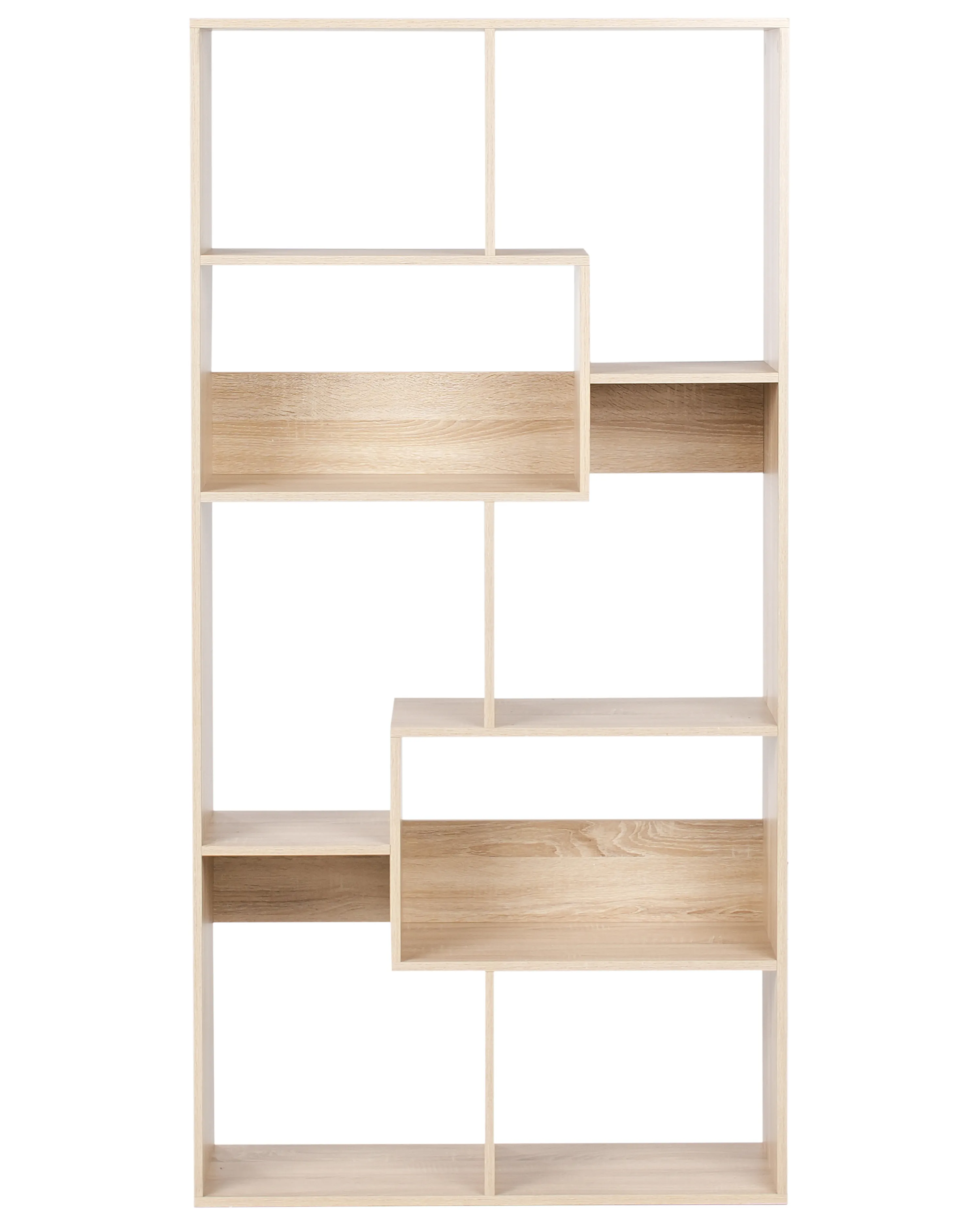 Boekenkast met 6 planken CHATEH 180 cm Lichtbruin